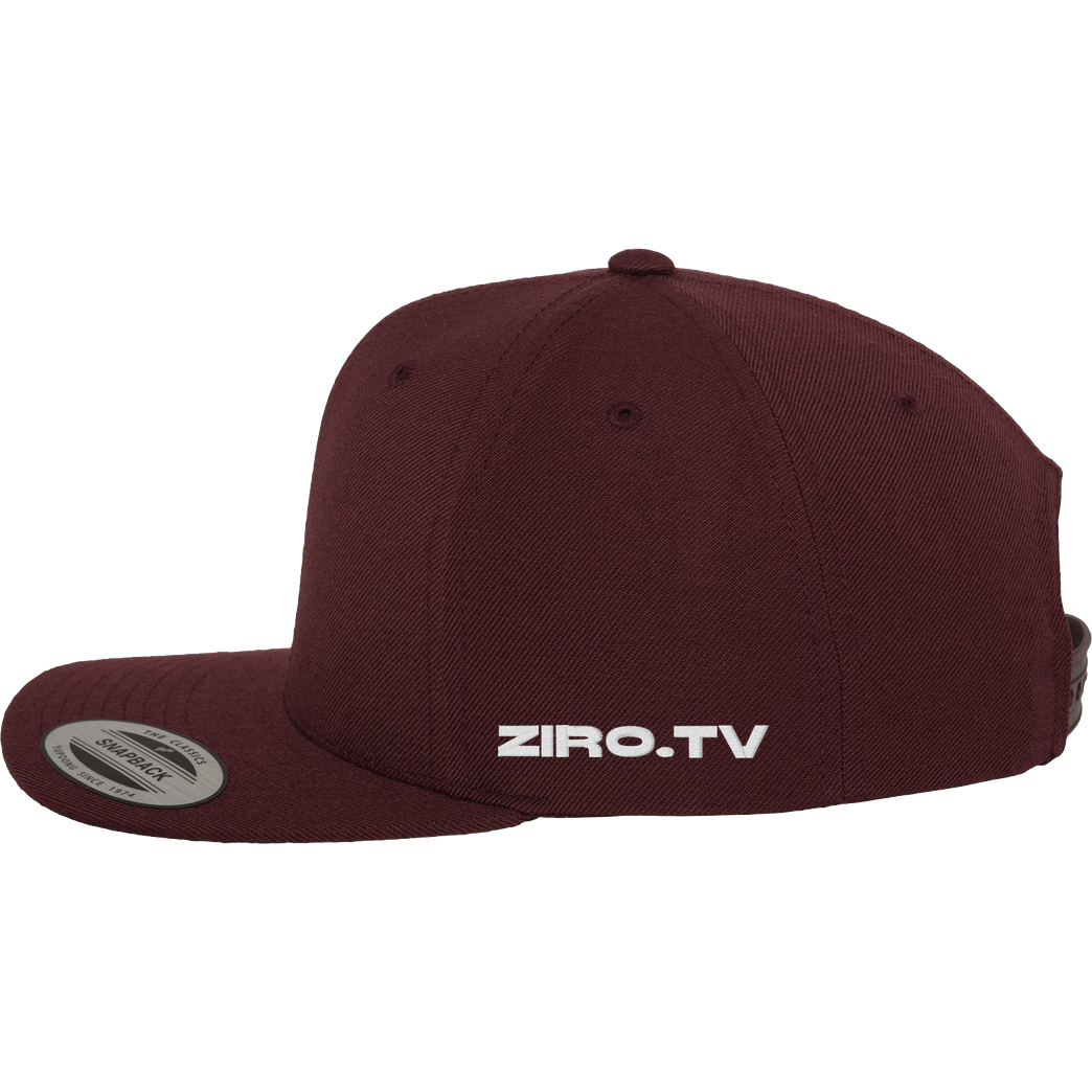 ZiroTV ZiroTV - Cap Cap Cap bordeaux