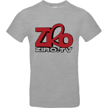 ZiroTV - Logo B&C EXACT 190 - heather grey