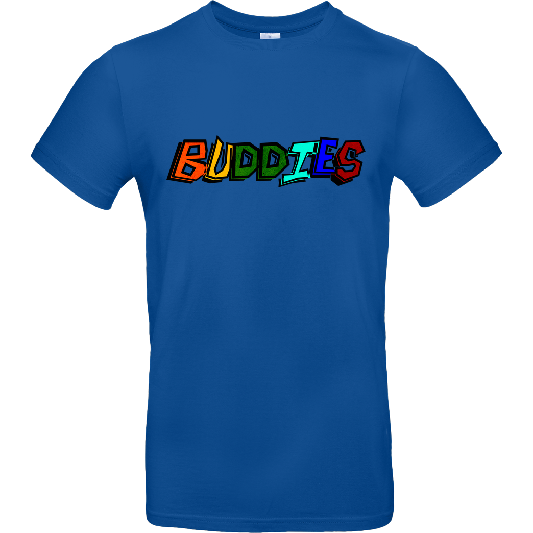 Die Buddies zocken 2EpicBuddies - Colored Logo Big T-Shirt B&C EXACT 190 - Royal Blue