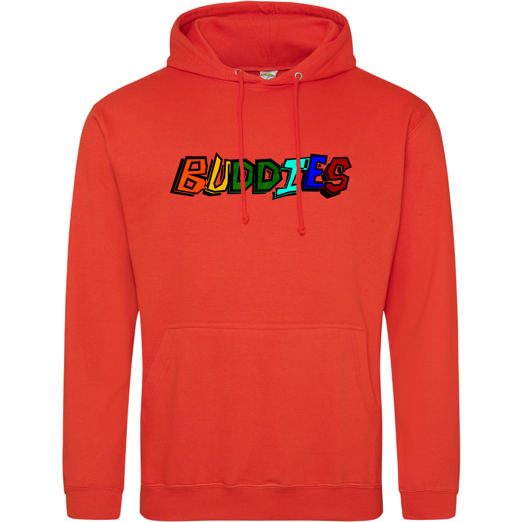 Die Buddies zocken 2EpicBuddies - Colored Logo Big Sweatshirt JH Hoodie - Orange