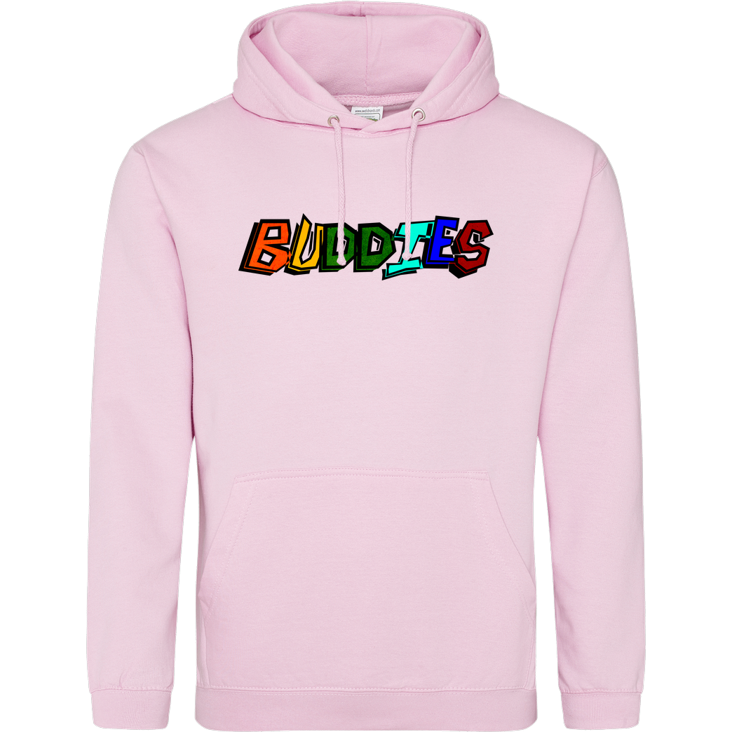 Die Buddies zocken 2EpicBuddies - Colored Logo Big Sweatshirt JH Hoodie - Rosa