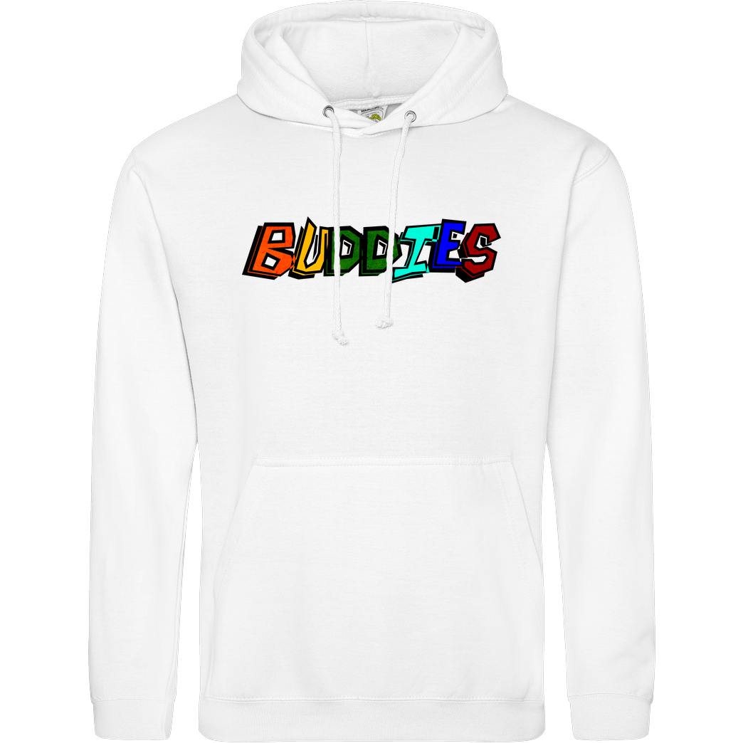 Die Buddies zocken 2EpicBuddies - Colored Logo Big Sweatshirt JH Hoodie - Weiß