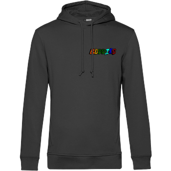 2EpicBuddies - Colored Logo Small B&C HOODED INSPIRE - black