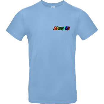 2EpicBuddies - Colored Logo Small B&C EXACT 190 - Sky Blue