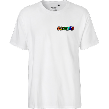 2EpicBuddies - Colored Logo Small Fairtrade T-Shirt - white
