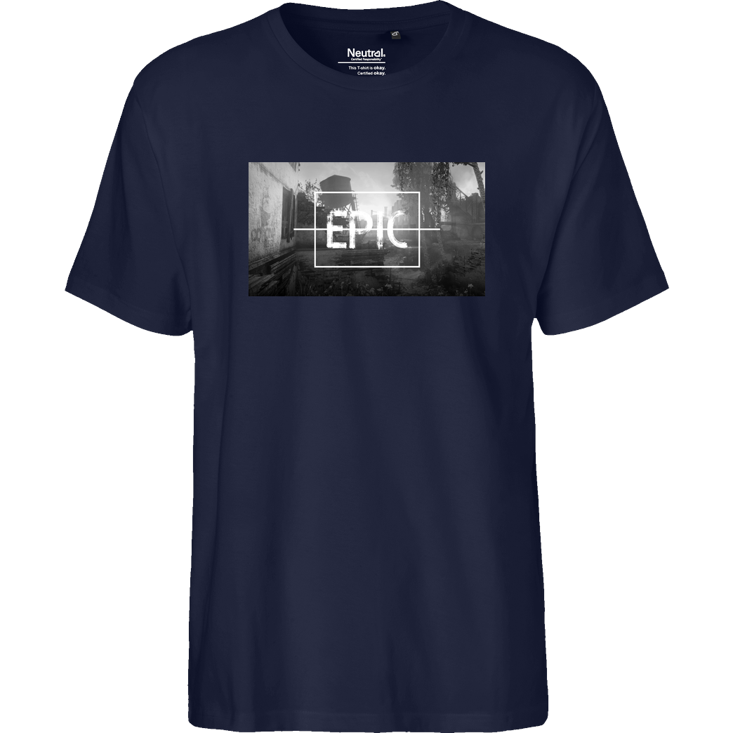 Die Buddies zocken 2EpicBuddies - Epic T-Shirt Fairtrade T-Shirt - navy