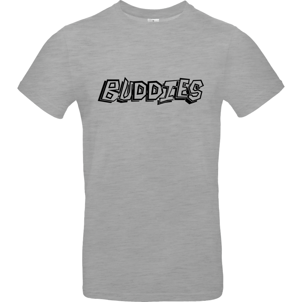 Die Buddies zocken 2EpicBuddies - Logo T-Shirt B&C EXACT 190 - heather grey