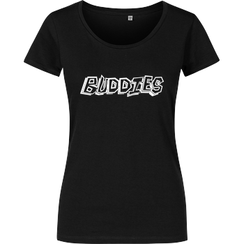 2EpicBuddies - Logo Girlshirt schwarz