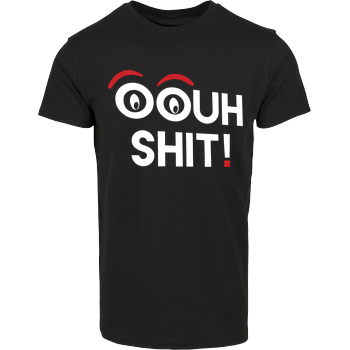 2EpicBuddies - Ouh Shit - weiss House Brand T-Shirt - Black