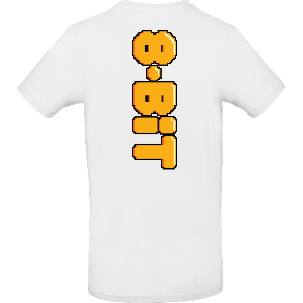 IamHaRa 8-Bit T-Shirt B&C EXACT 190 -  White