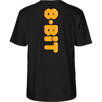 8-Bit Fairtrade T-Shirt - black