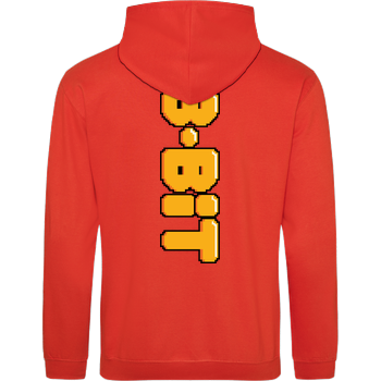 8-Bit JH Hoodie - Orange