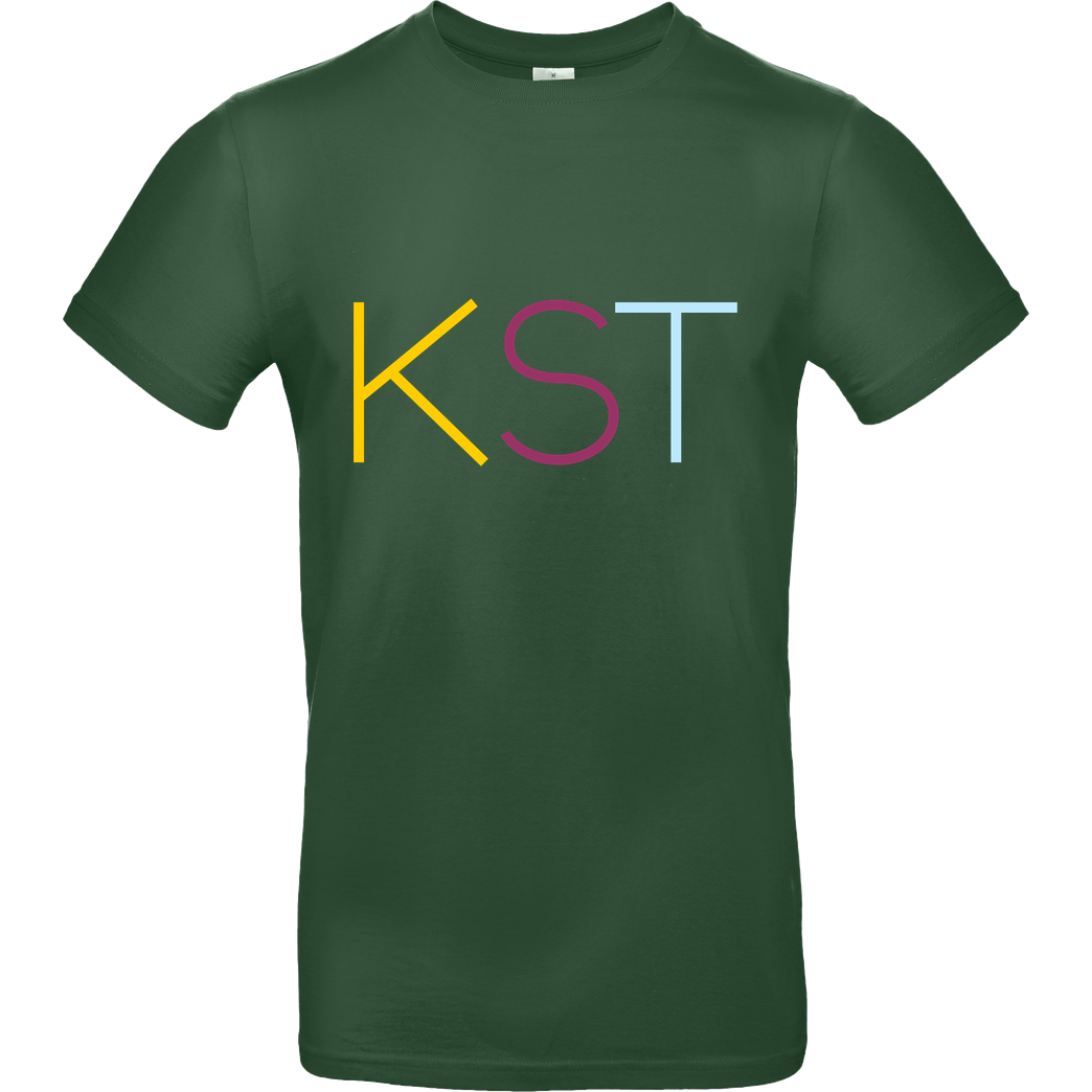 KsTBeats KsTBeats - KST Color T-Shirt B&C EXACT 190 -  Bottle Green