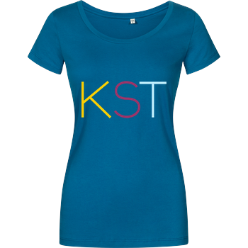 KsTBeats - KST Color Girlshirt petrol