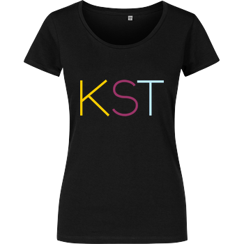 KsTBeats - KST Color Girlshirt schwarz