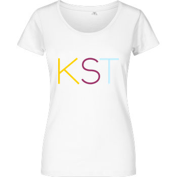 KsTBeats - KST Color Girlshirt weiss