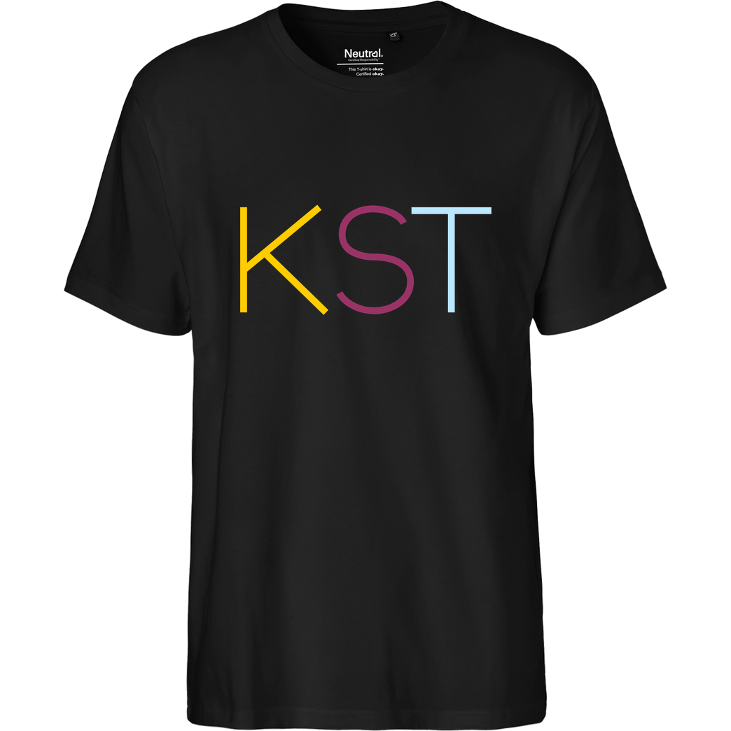 KsTBeats KsTBeats - KST Color T-Shirt Fairtrade T-Shirt - black