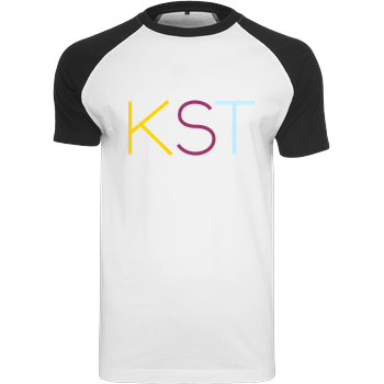 KsTBeats - KST Color Raglan Tee white