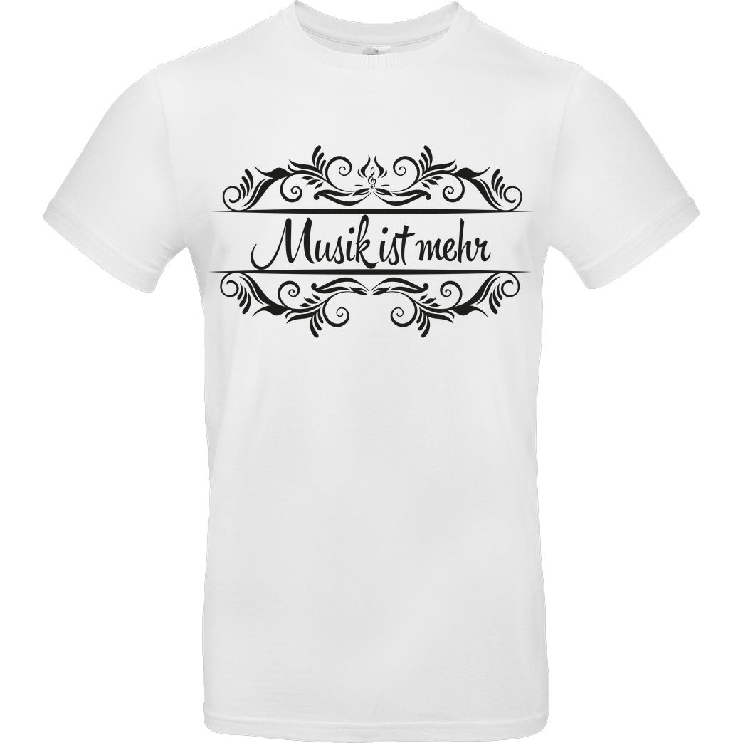 KsTBeats KsTBeats - Musik ist mehr T-Shirt B&C EXACT 190 -  White
