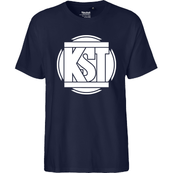 KsTBeats - Simple Logo Fairtrade T-Shirt - navy
