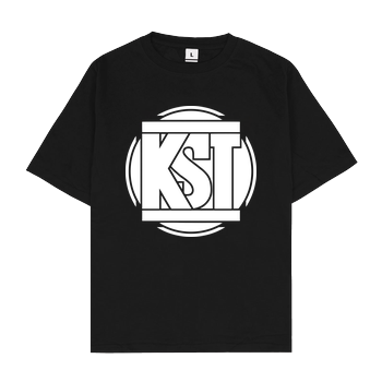 KsTBeats - Simple Logo Oversize T-Shirt - Black