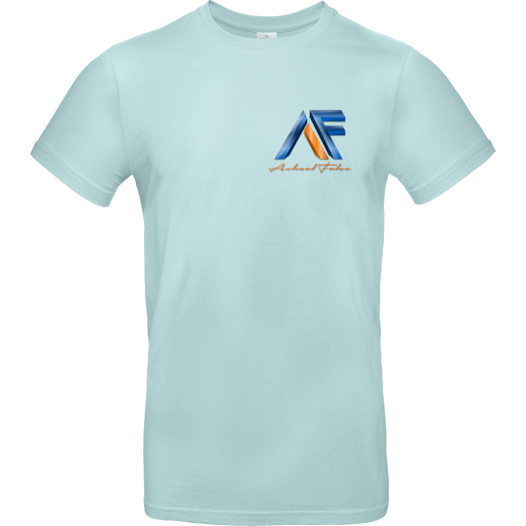 Achsel Folee Achsel Folee - Logo Pocket T-Shirt B&C EXACT 190 - Mint