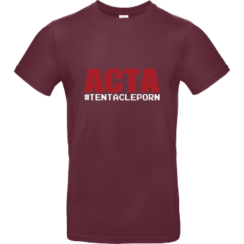 ACTA #tentacleporn B&C EXACT 190 - Burgundy