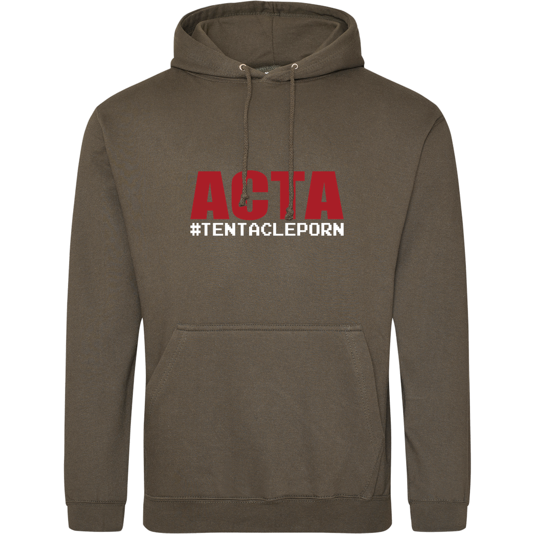 None ACTA #tentacleporn Sweatshirt JH Hoodie - Khaki