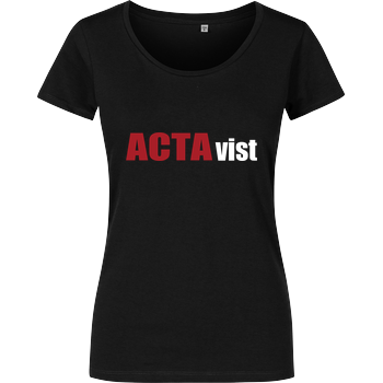 ACTAvist Girlshirt schwarz