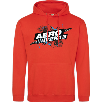 Aero2k13 - Logo JH Hoodie - Orange