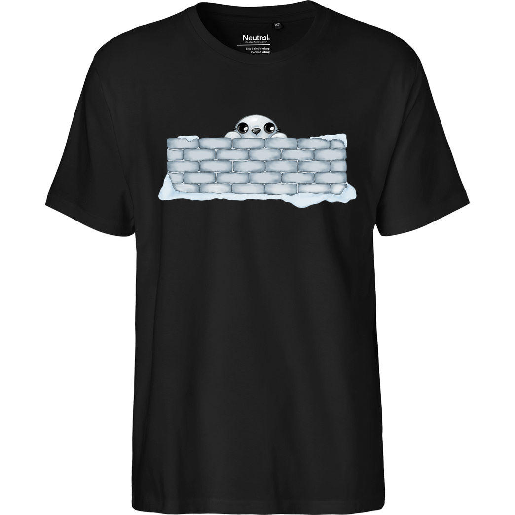 Aero2k13 Aero2k13 - Mauer T-Shirt Fairtrade T-Shirt - black