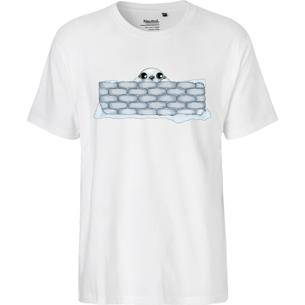 Aero2k13 Aero2k13 - Mauer T-Shirt Fairtrade T-Shirt - white
