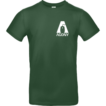 Agony - Logo B&C EXACT 190 -  Bottle Green