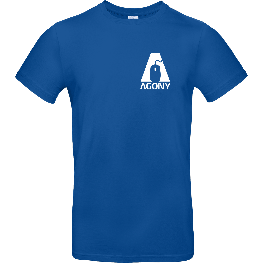 AgOnY Agony - Logo T-Shirt B&C EXACT 190 - Royal Blue