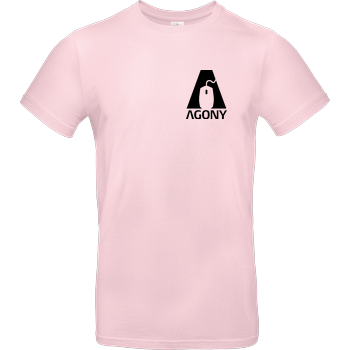 Agony - Logo B&C EXACT 190 - Light Pink