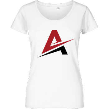 AhrensburgAlex - Logo Girlshirt weiss