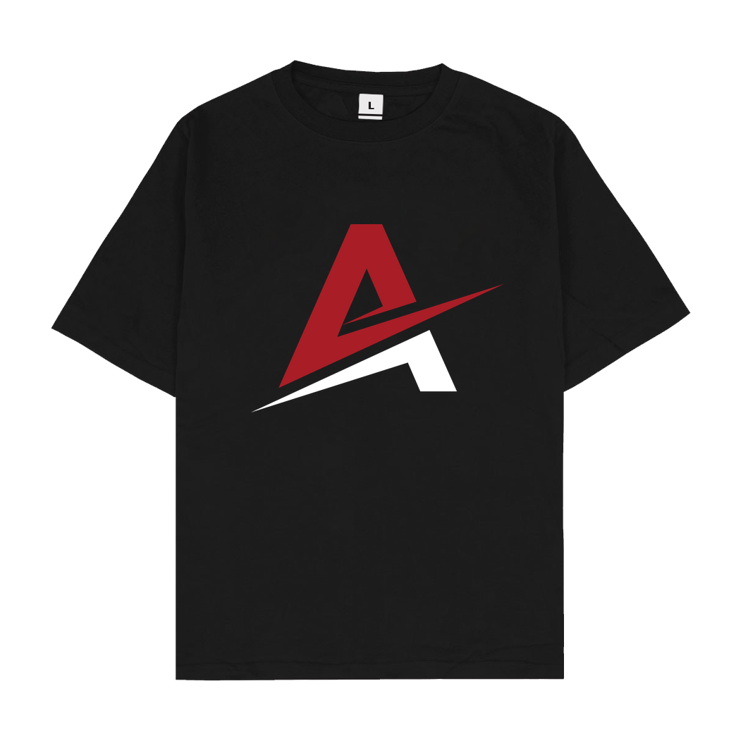 AhrensburgAlex AhrensburgAlex - Logo T-Shirt Oversize T-Shirt - Black