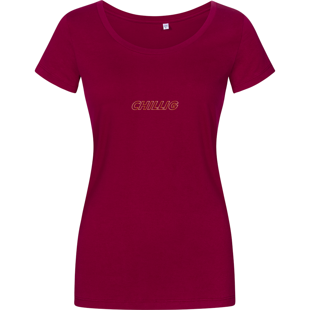 AimBrot Aimbrot - Chillig T-Shirt Girlshirt berry