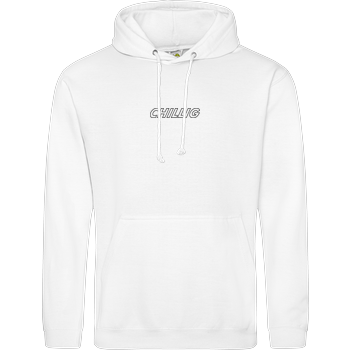 Aimbrot - Chillig JH Hoodie - Weiß