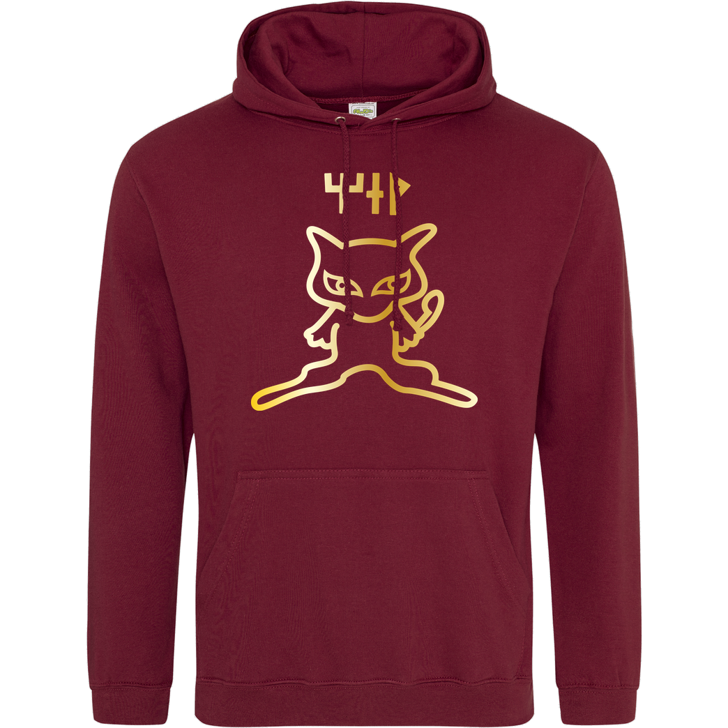 IamHaRa Ancient Mew Sweatshirt JH Hoodie - Bordeaux