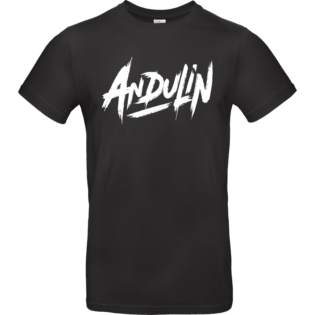 AndulinTv AndulinTv - Andu Logo T-Shirt B&C EXACT 190 - Black