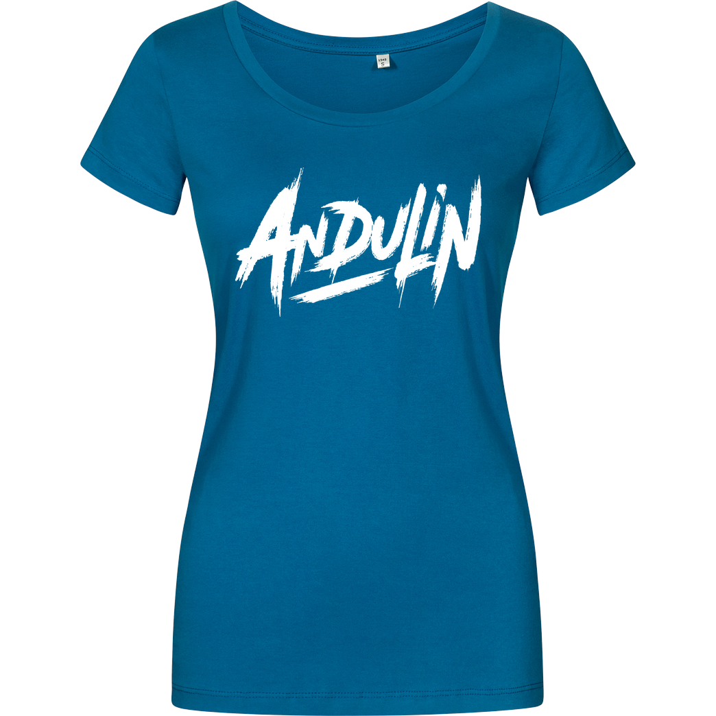 AndulinTv AndulinTv - Andu Logo T-Shirt Girlshirt petrol