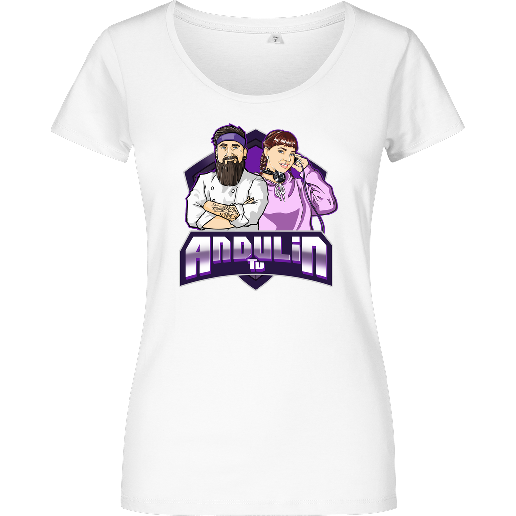AndulinTv AndulinTv - Andu&Tani T-Shirt Girlshirt weiss