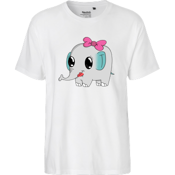 Arri - Elefant Fairtrade T-Shirt - white