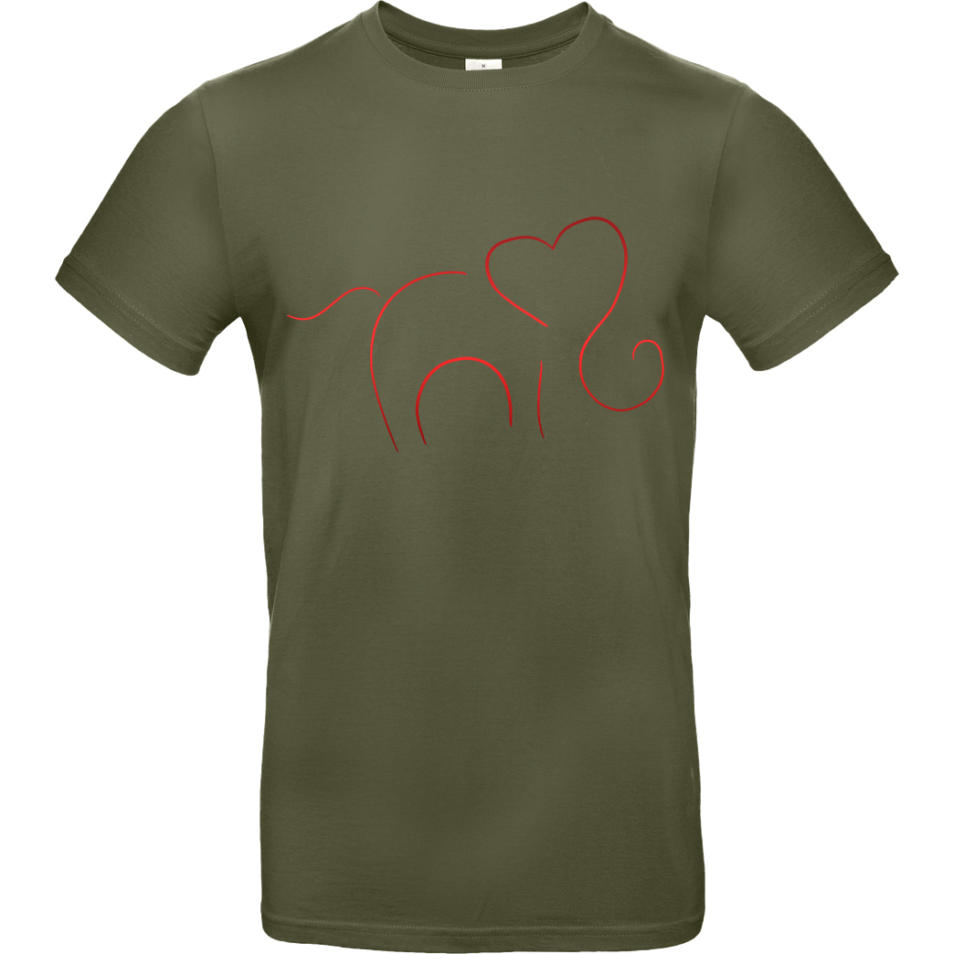 ARRi Arri - Elefantastico T-Shirt B&C EXACT 190 - Khaki