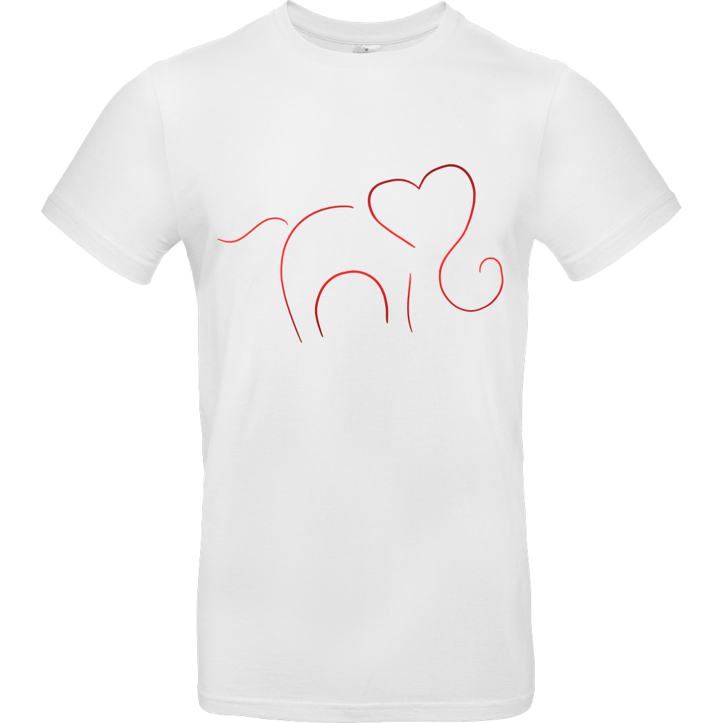 ARRi Arri - Elefantastico T-Shirt B&C EXACT 190 -  White