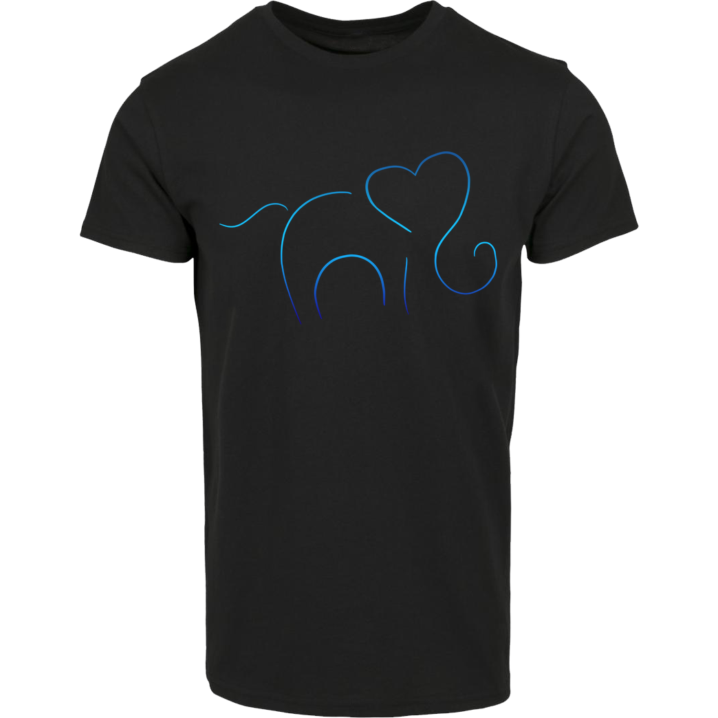 ARRi Arri - Elefantastico T-Shirt House Brand T-Shirt - Black