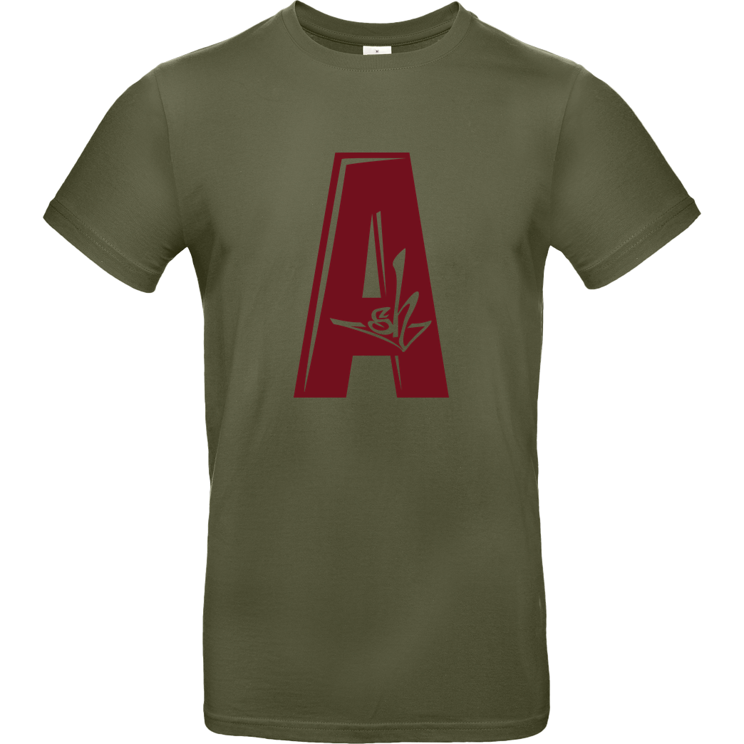 Ash5ive Ash - A Logo T-Shirt B&C EXACT 190 - Khaki