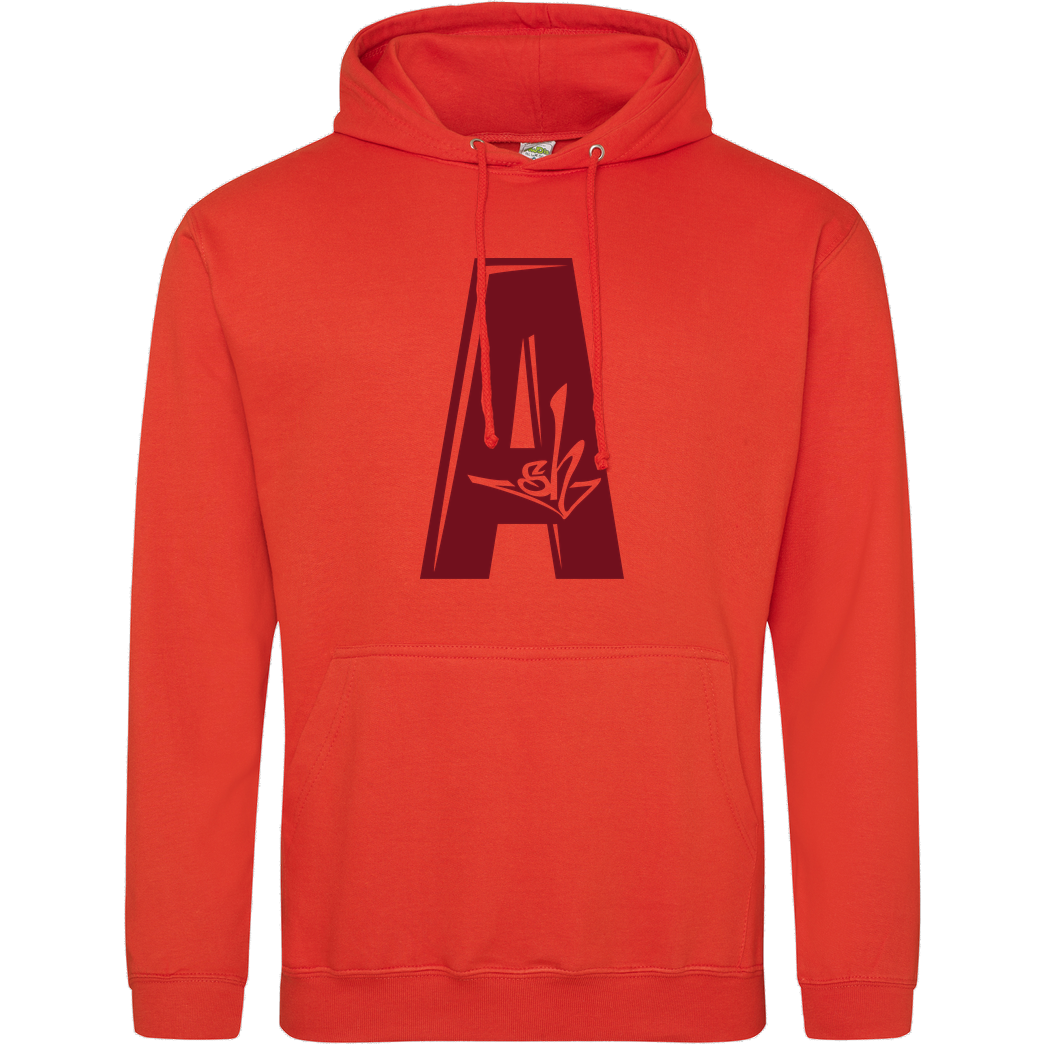 Ash5ive Ash - A Logo Sweatshirt JH Hoodie - Orange