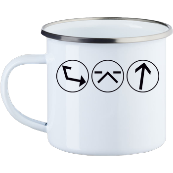 Ash5 - Dings Enamel Mug